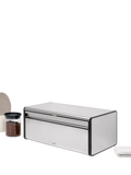 Brabantia Fall Front Bread Bin Matt Steel, UK version