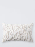 Harlequin x Henry Holland Marble Wave Cushion, Porcelain