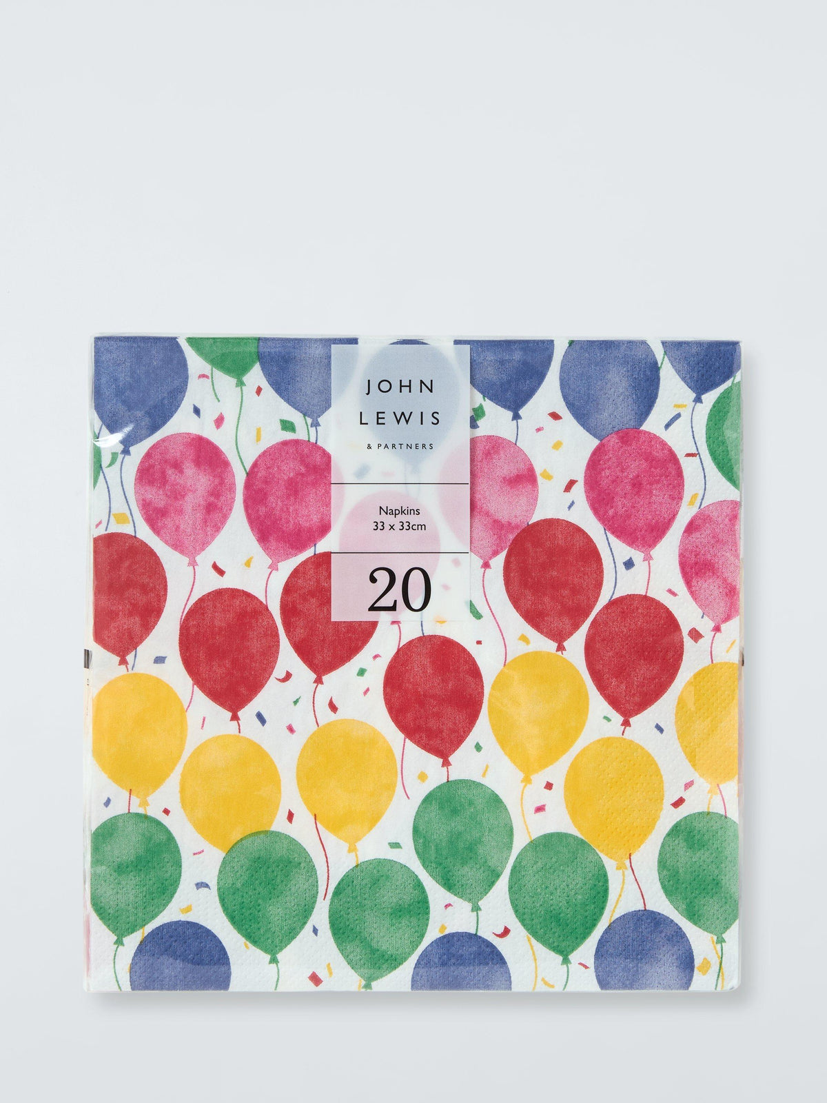 Papierservietten mit Fruchtmuster, 20er-Pack