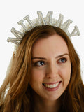 Ginger Ray faux pearl headband cream, imported from the UK