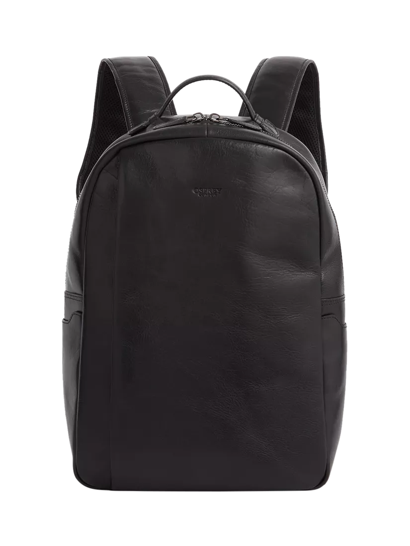 Osprey London Carter leather backpack (British brand)