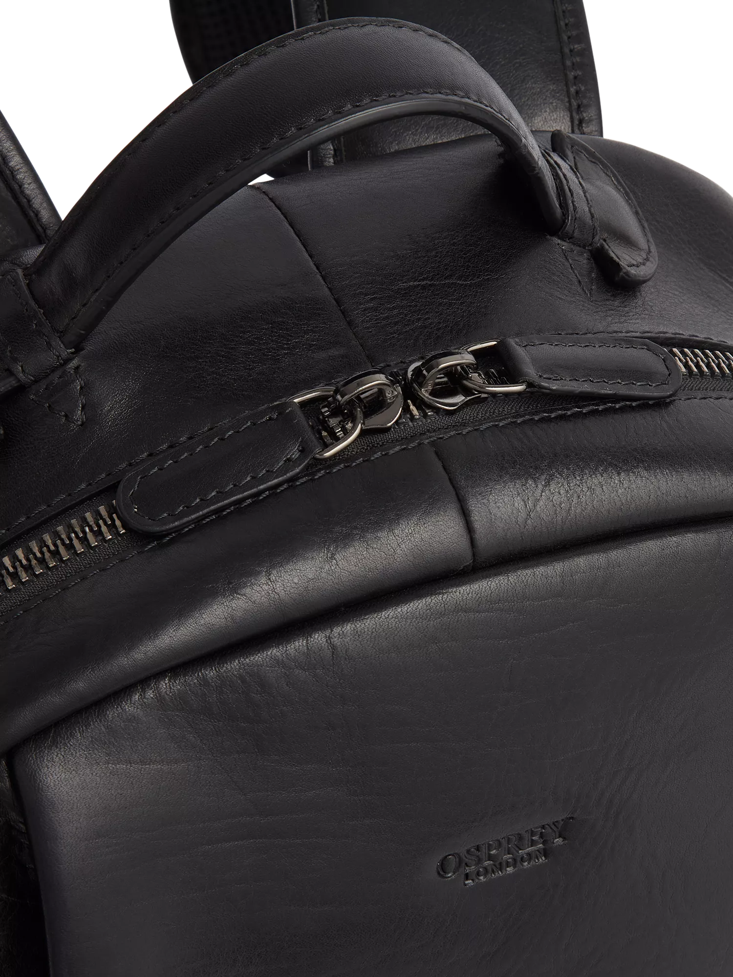 Osprey London Carter leather backpack (British brand)