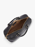 OSPREY LONDON Adaline leather weekender bag grainy hide - British product