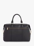 OSPREY LONDON Adaline leather weekender bag grainy hide - British product