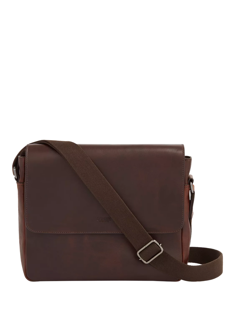 OSPREY LONDON Die Carter Große Leder Umhängetasche