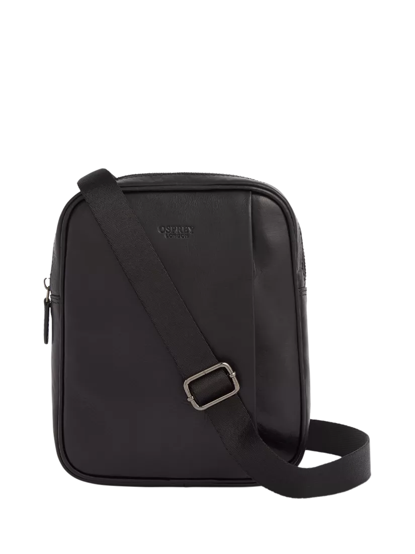 Osprey London kleine Leder Umhängetasche (britische Marke)
