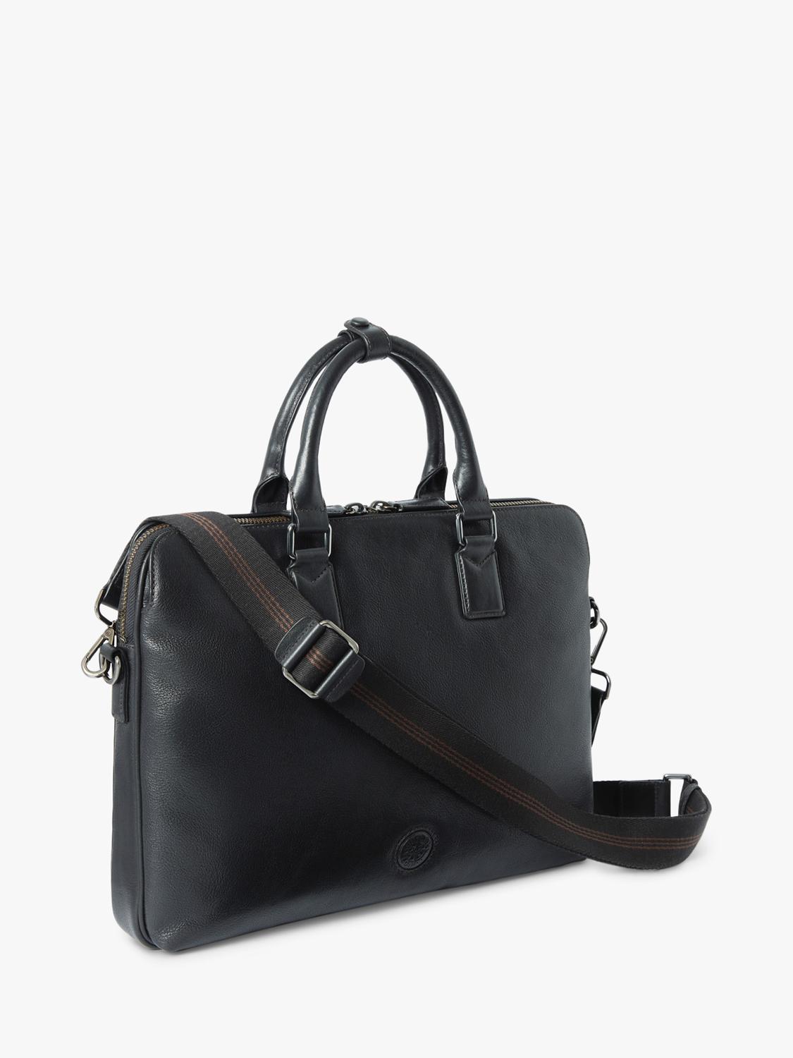 OSPREY LONDON Compass Leder-Laptoptasche - Britisches Produkt