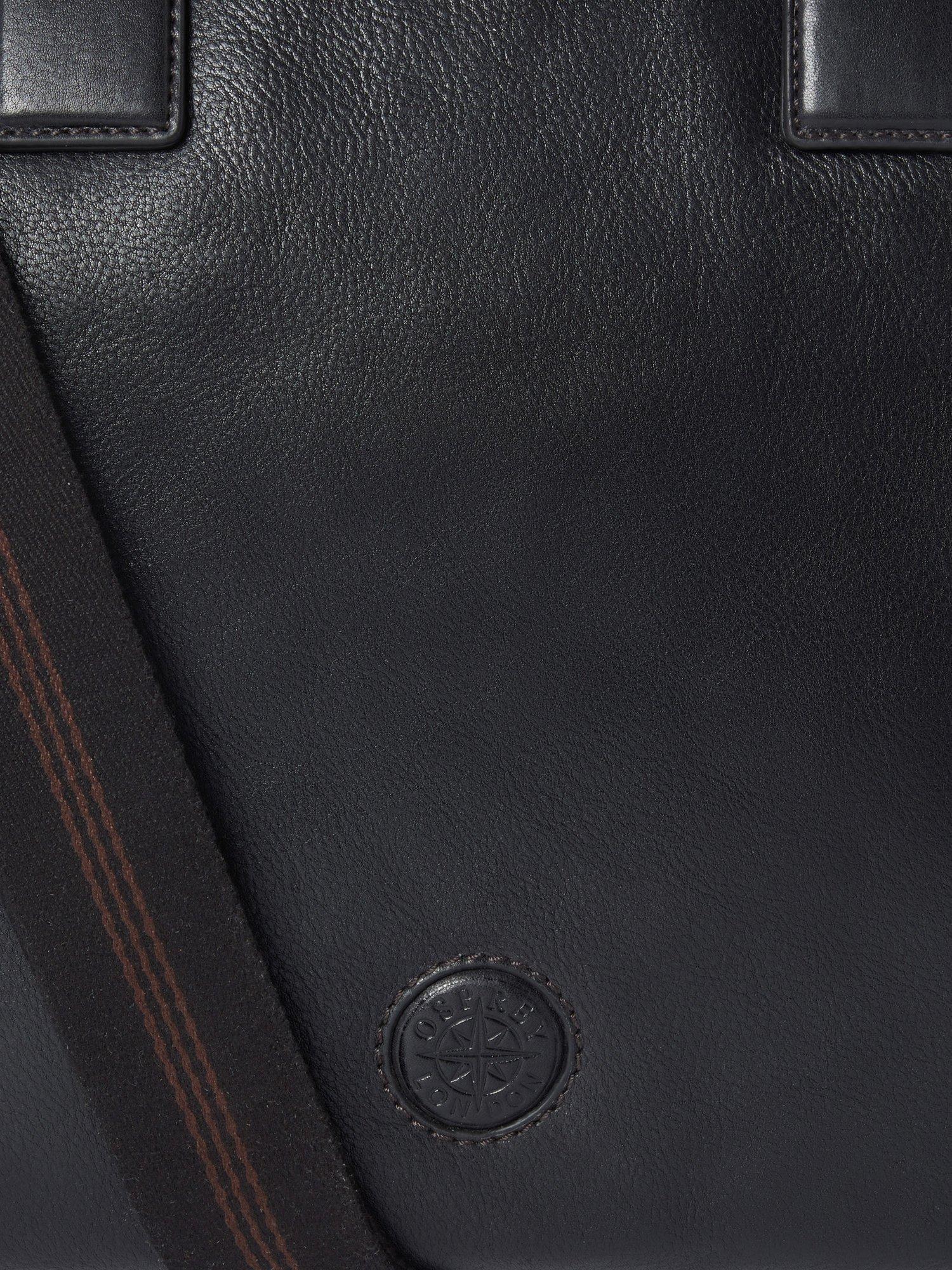 OSPREY LONDON Compass Leder-Laptoptasche - Britisches Produkt