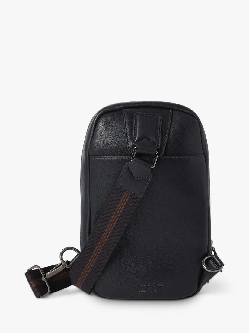 OSPREY LONDON Compass leather sling bag, UK version