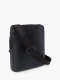 OSPREY LONDON Kompass kleine Umhängetasche aus Milano-Leder, UK-Version