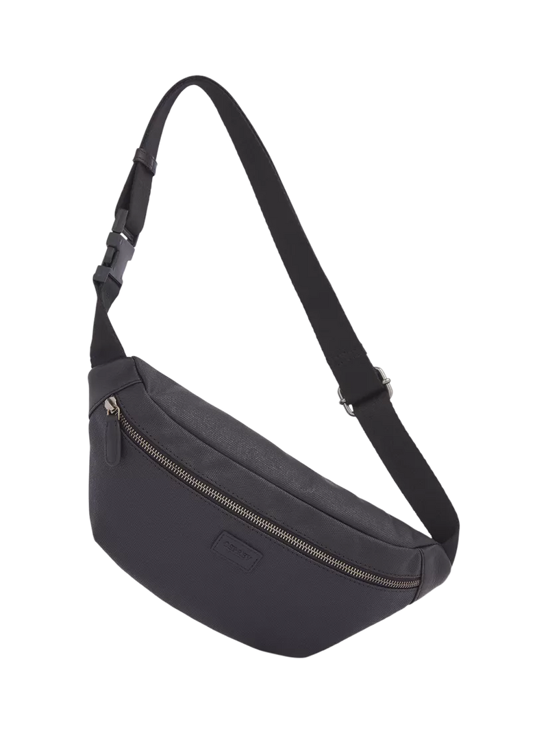 OSPREY LONDON Grantham waxed canvas bum bag, imported from the UK