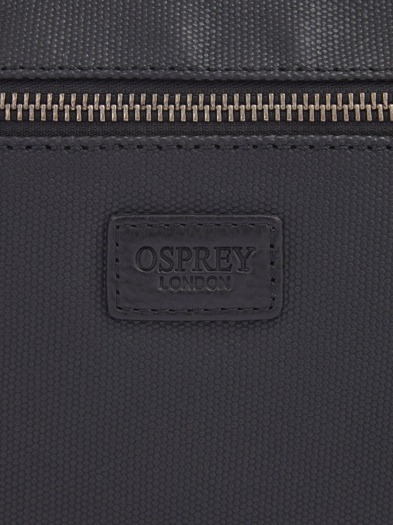 OSPREY LONDON Grantham waxed canvas bum bag, imported from the UK