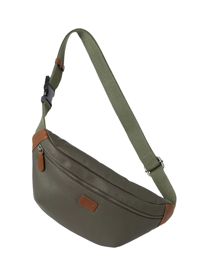 OSPREY LONDON The Grantham Waxed Canvas Bum Bag