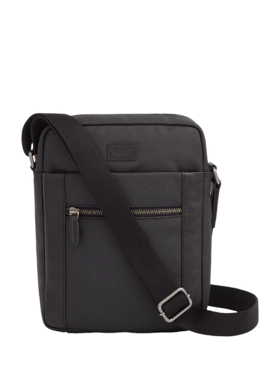 John Lewis OSPREY LONDON Grantham Waxed Canvas and Leather Messenger Bag, Small- Buy online at McGrocer