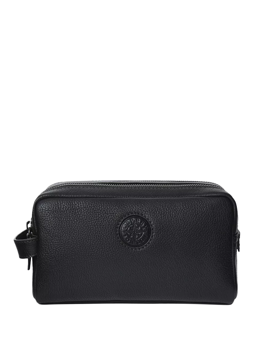 OSPREY LONDON Milano leather washbag - British product
