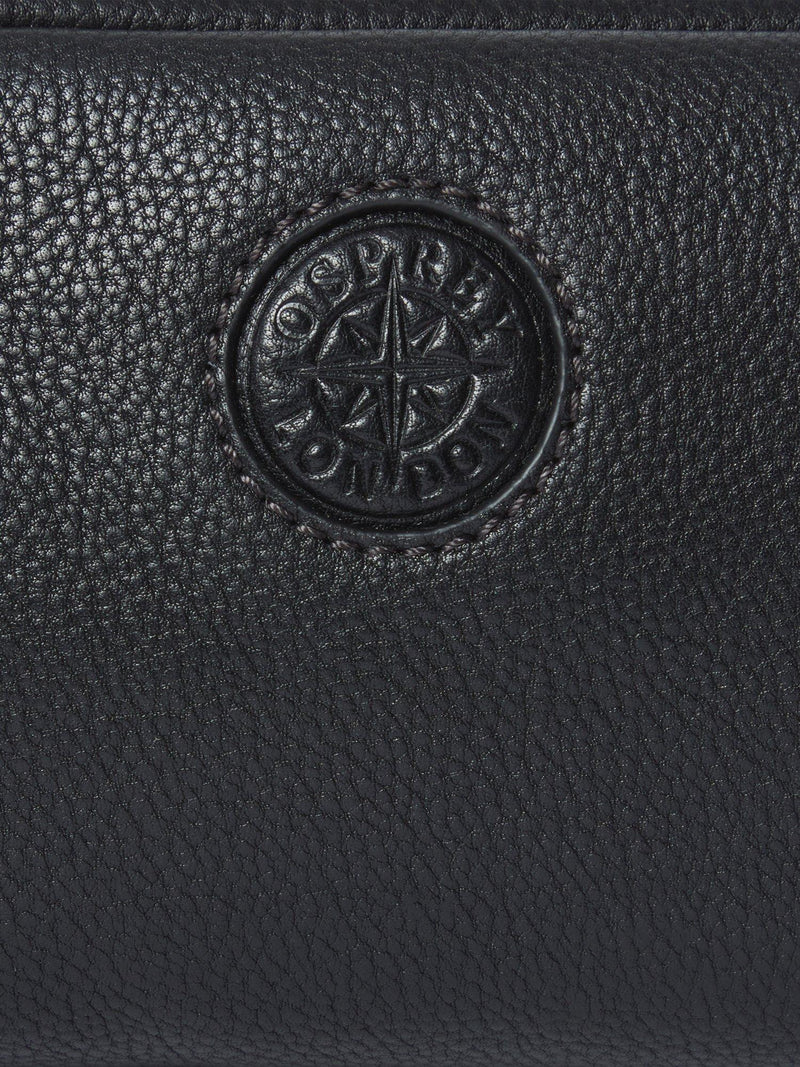 OSPREY LONDON Milano leather washbag - British product