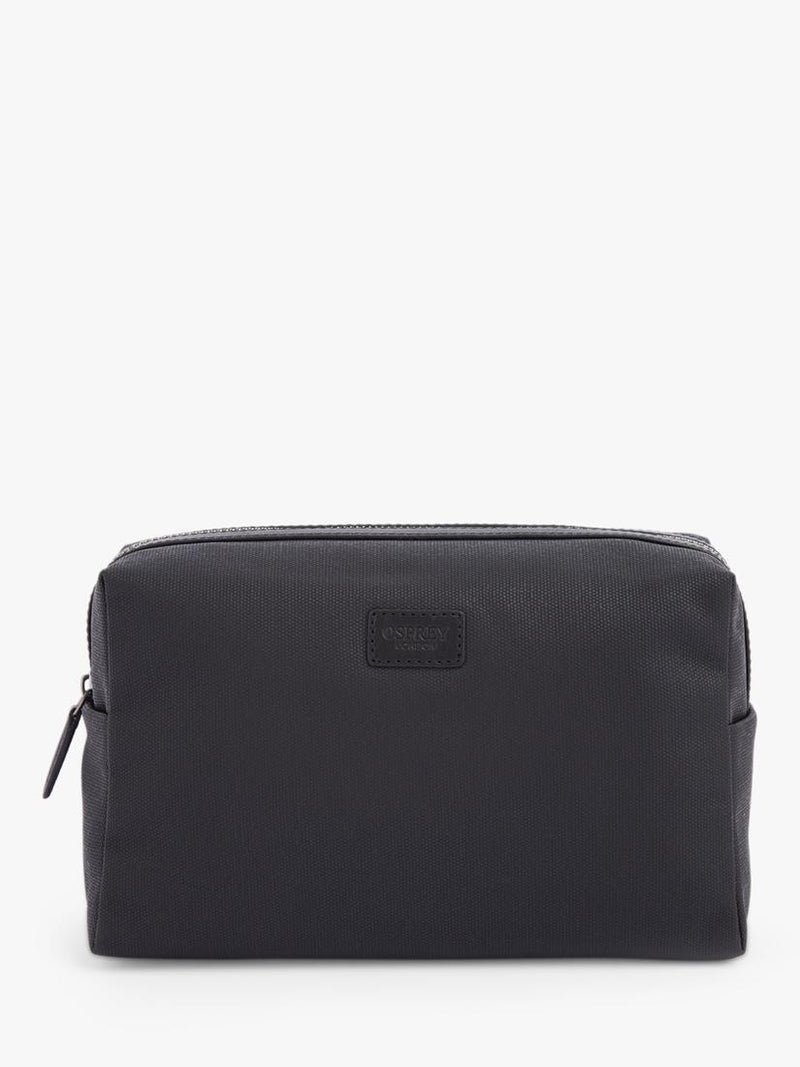 Osprey London The Grantham waxed canvas leather washbag - British product