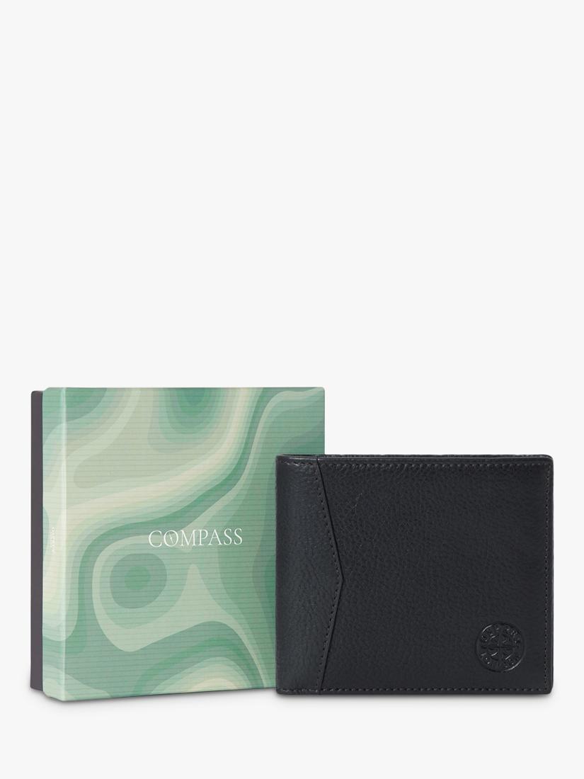OSPREY LONDON Compass Card Wallet in Milano leather, UK version