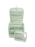 Stackers Large Hanging Travel Wash Bag, Green