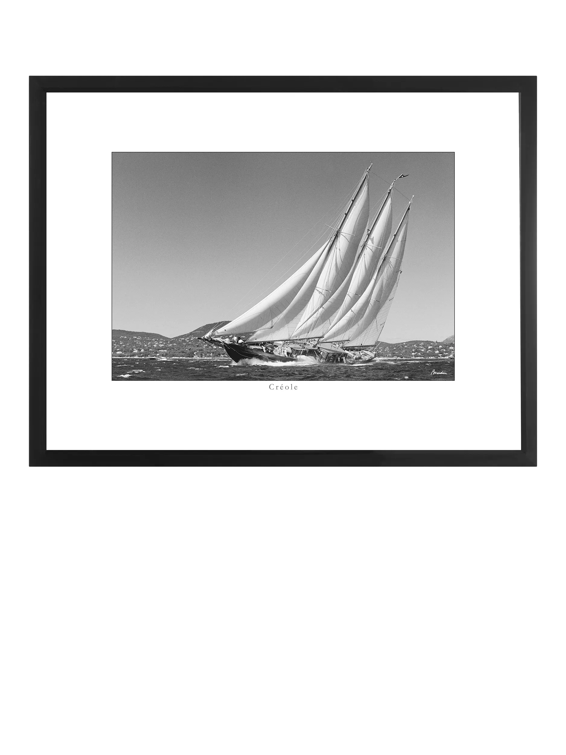 Brookpace Lascelles Creole framed print 45x35cm (British brand)