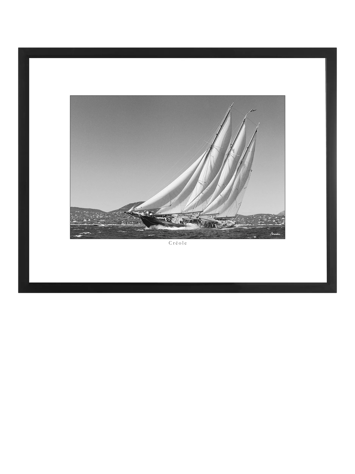 Brookpace Lascelles Creole framed print 45x35cm (British brand)