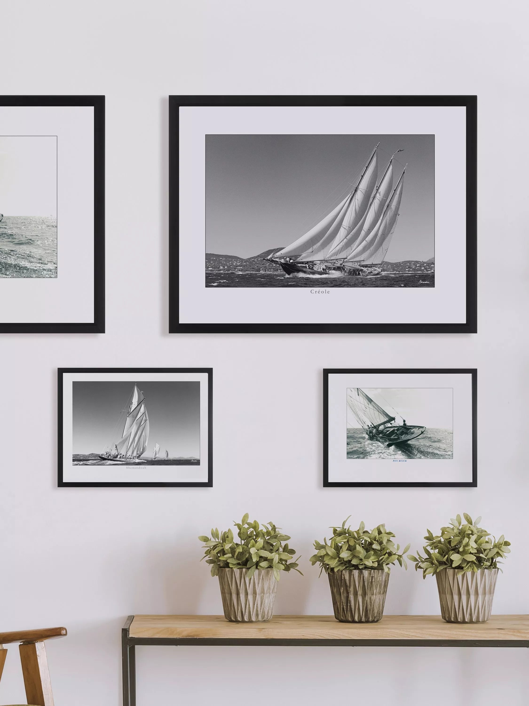 Brookpace Lascelles Creole framed print 45x35cm (British brand)