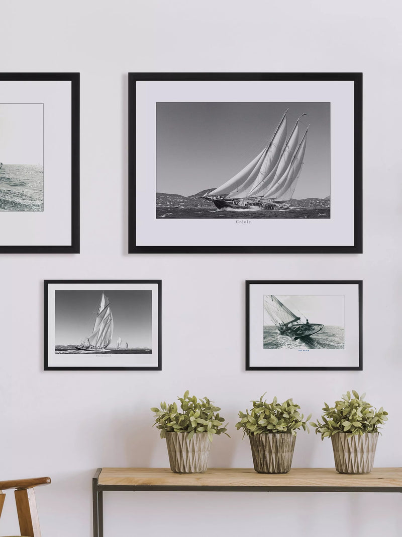 Brookpace Lascelles Creole framed print 45x35cm (British brand)