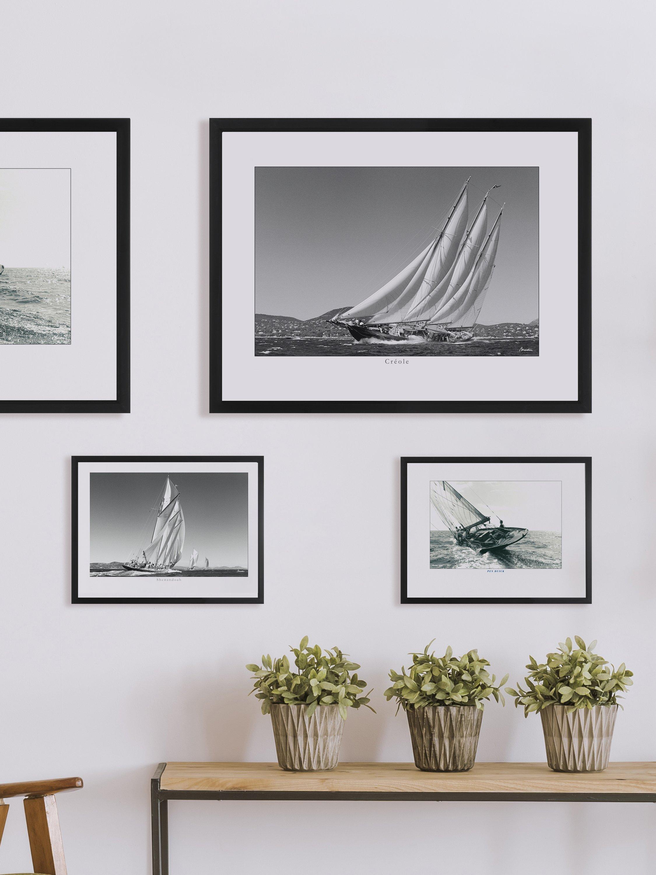 Brookpace Lascelles Creole framed print 45x35cm (British brand)