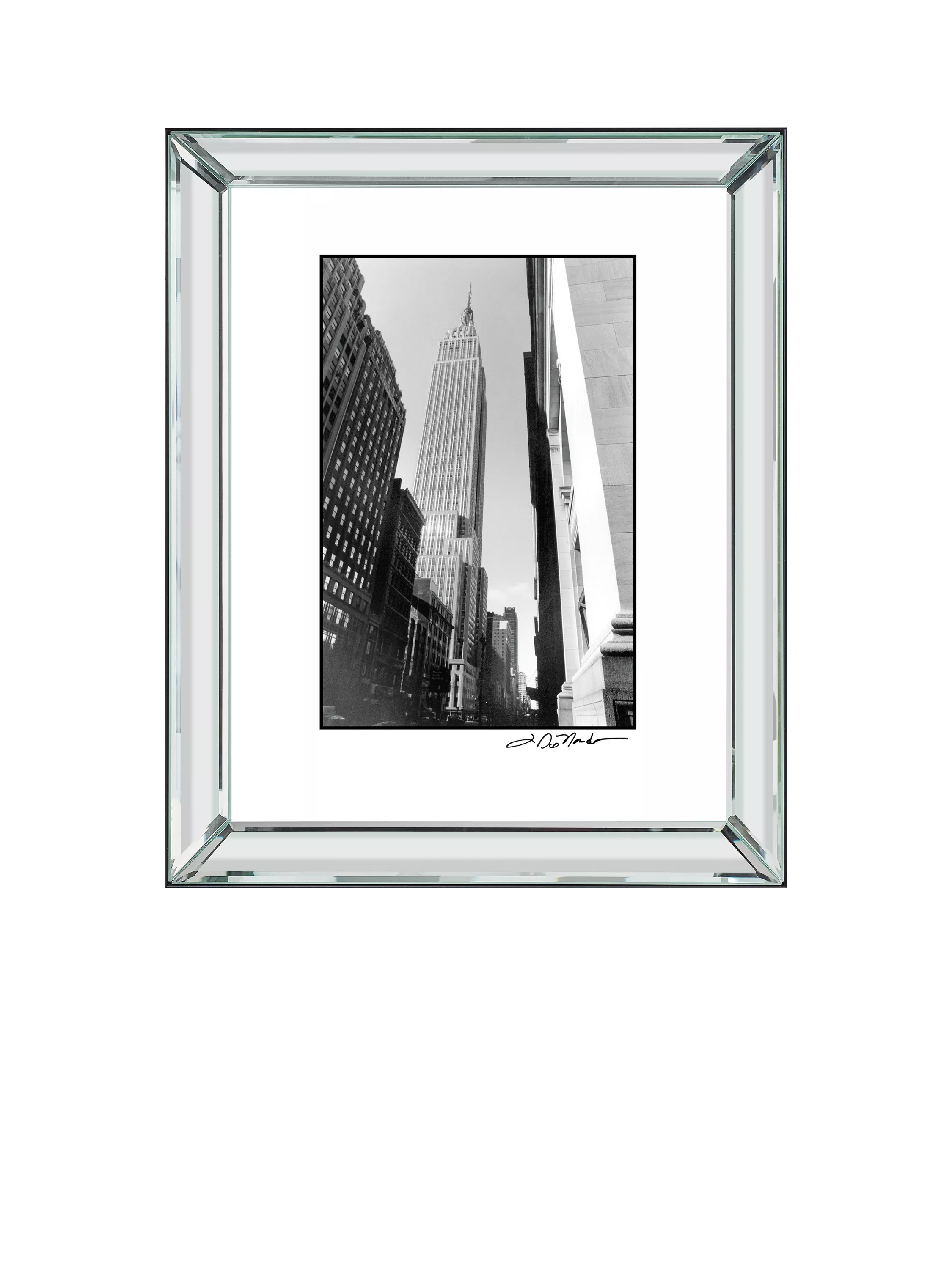 Brookpace Lascelles framed print Empire State Building 60x50cm, UK version