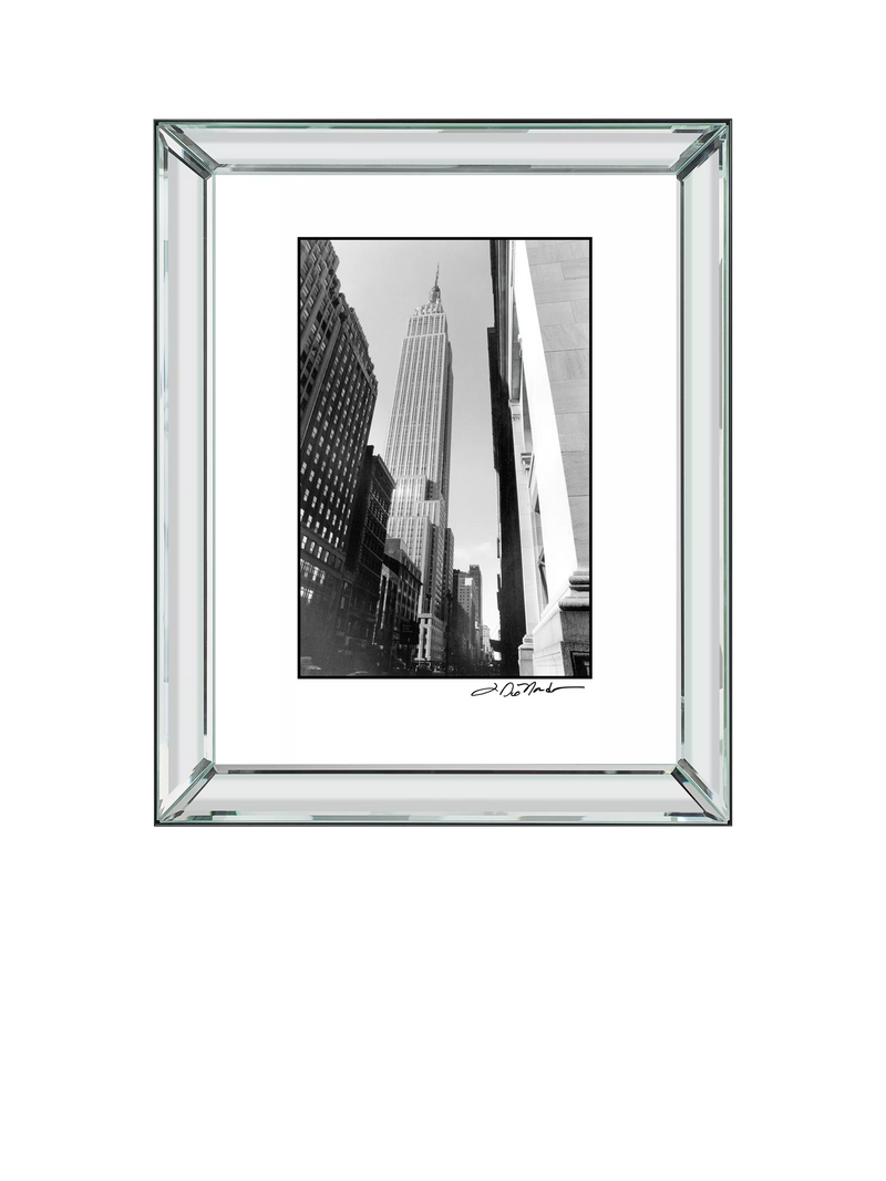 Brookpace Lascelles framed print Empire State Building 60x50cm, UK version