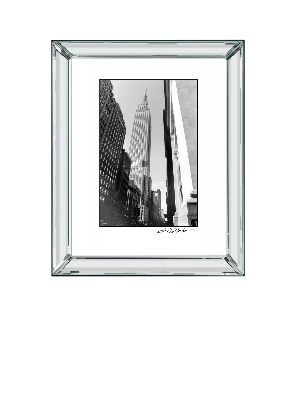 Brookpace Lascelles framed print Empire State Building 60x50cm, UK version