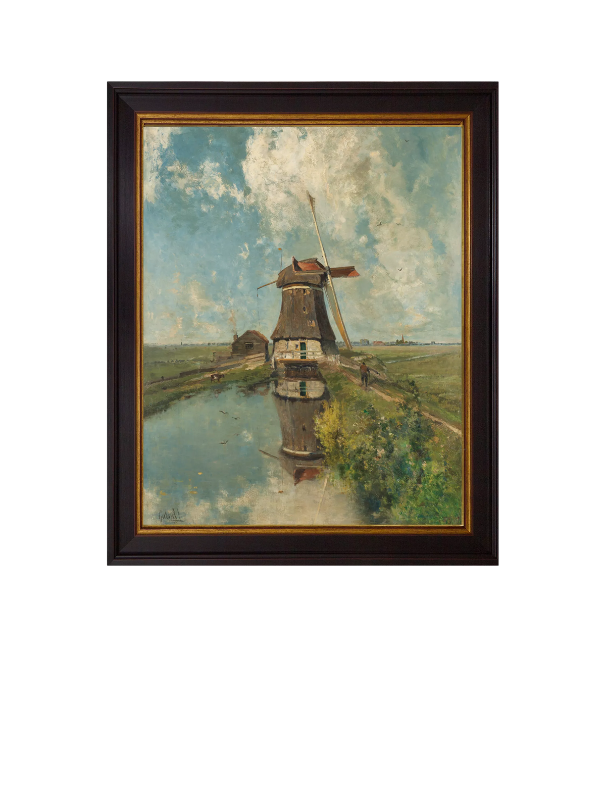Brookpace Lascelles 'In the Month of July' framed print 60x50cm (British brand)