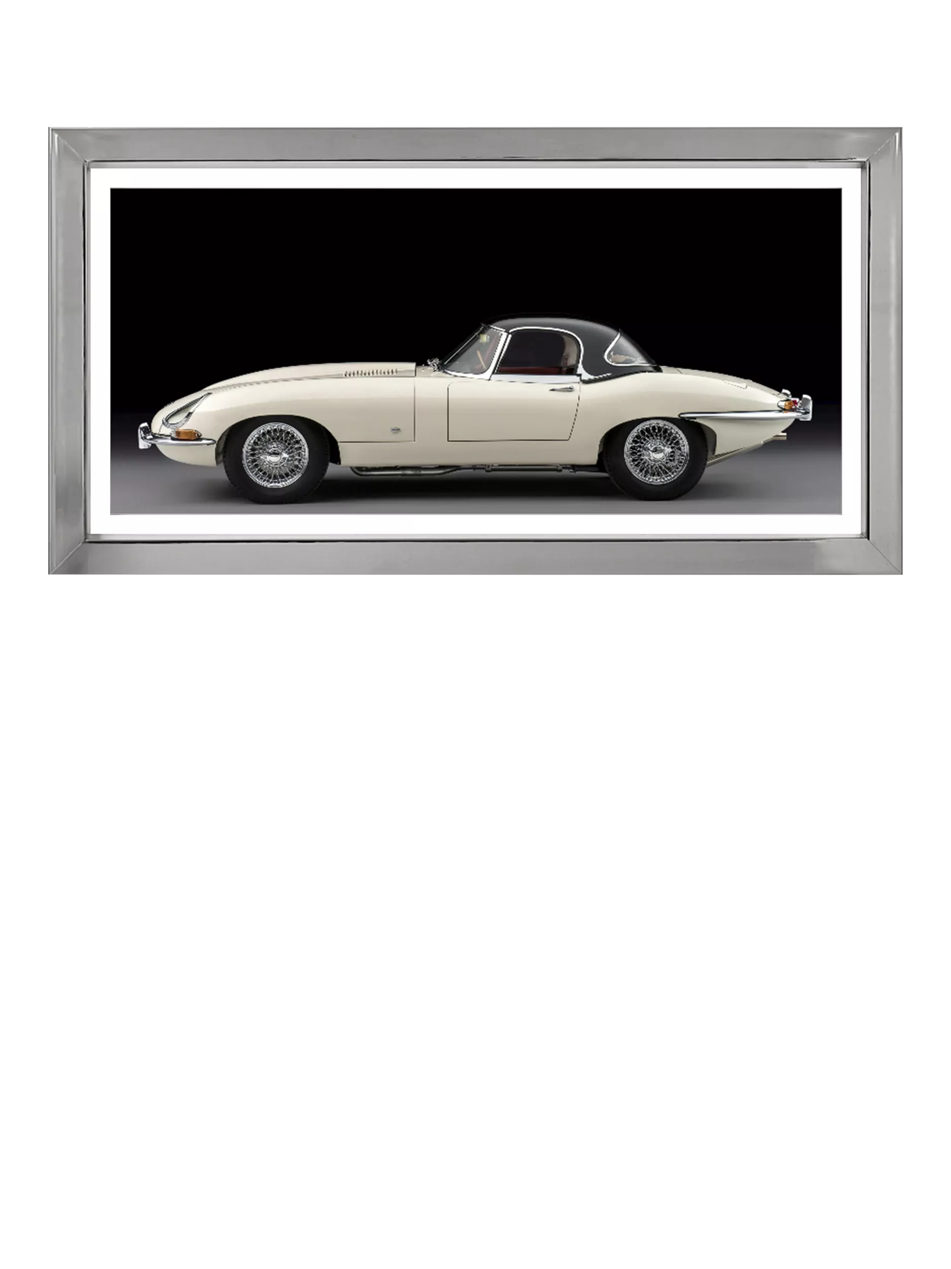 Brookpace Lascelles Jaguar E-Type framed print 99x49cm - British product