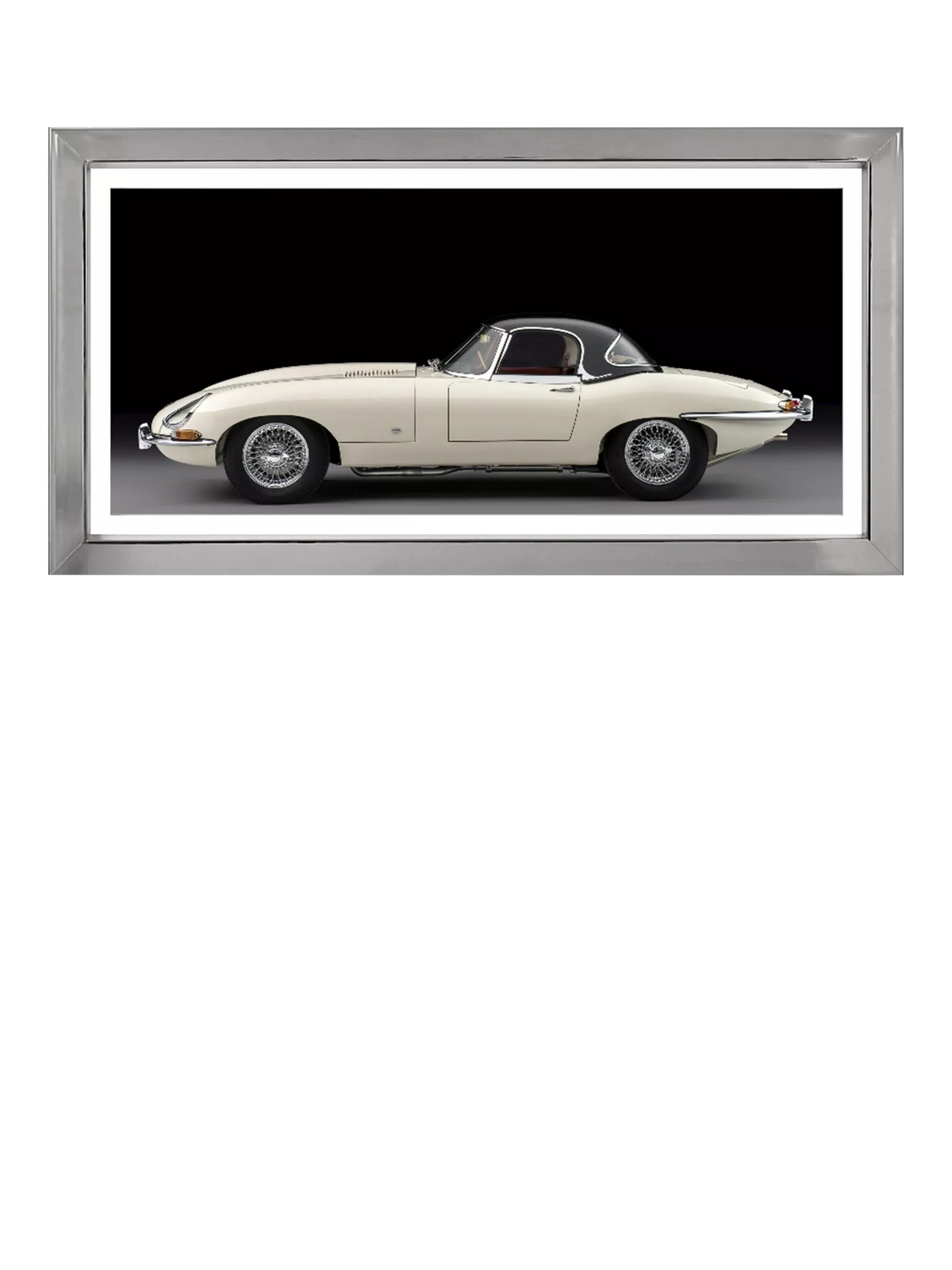 Brookpace Lascelles Jaguar E-Type framed print 99x49cm - British product