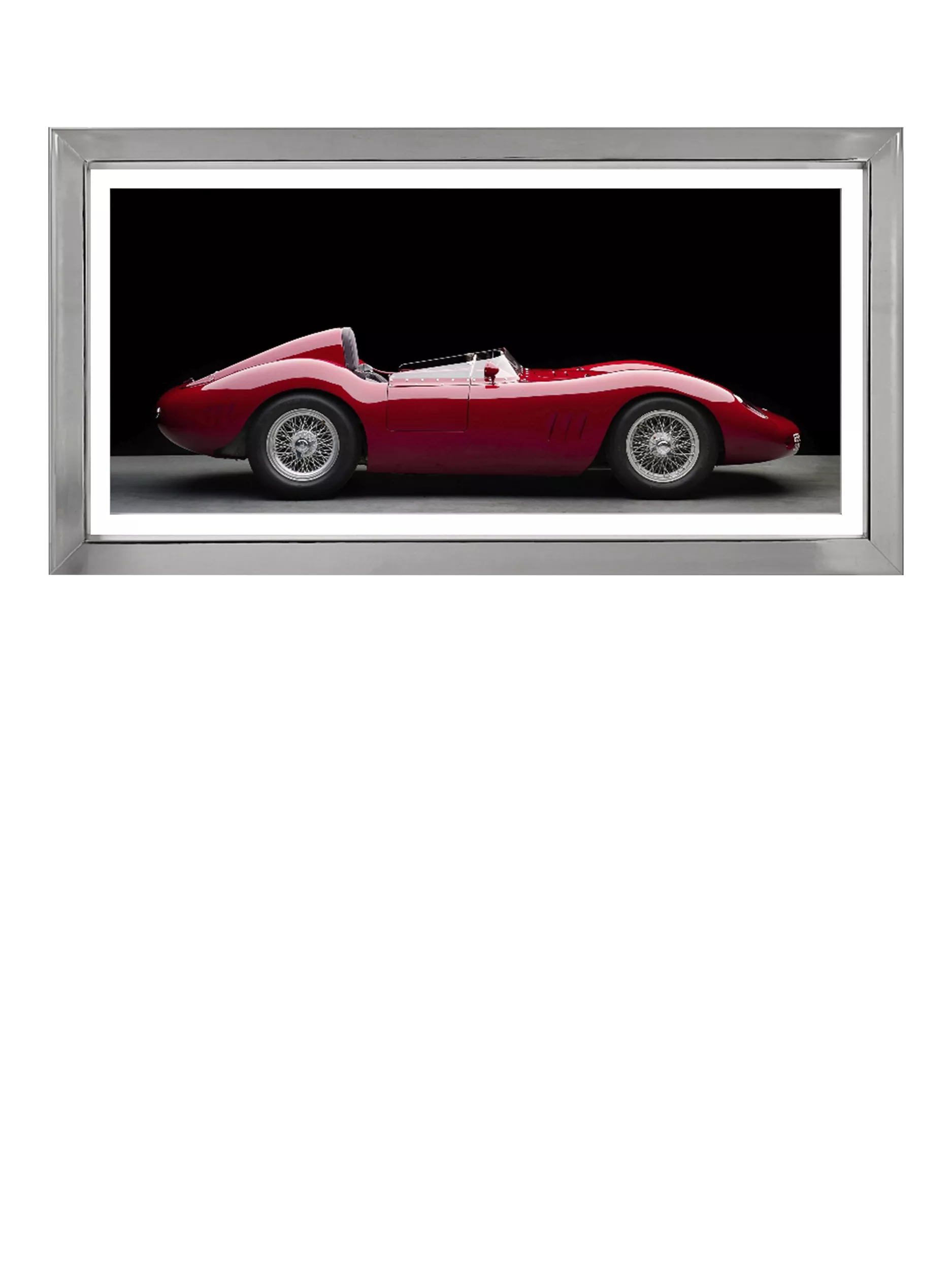 Brookpace Lascelles framed print Maserati 250S Fantuzzi 99x49cm (British brand)