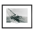 Brookpace Lascelles framed print Pen Duick yacht 35x45cm (British brand)