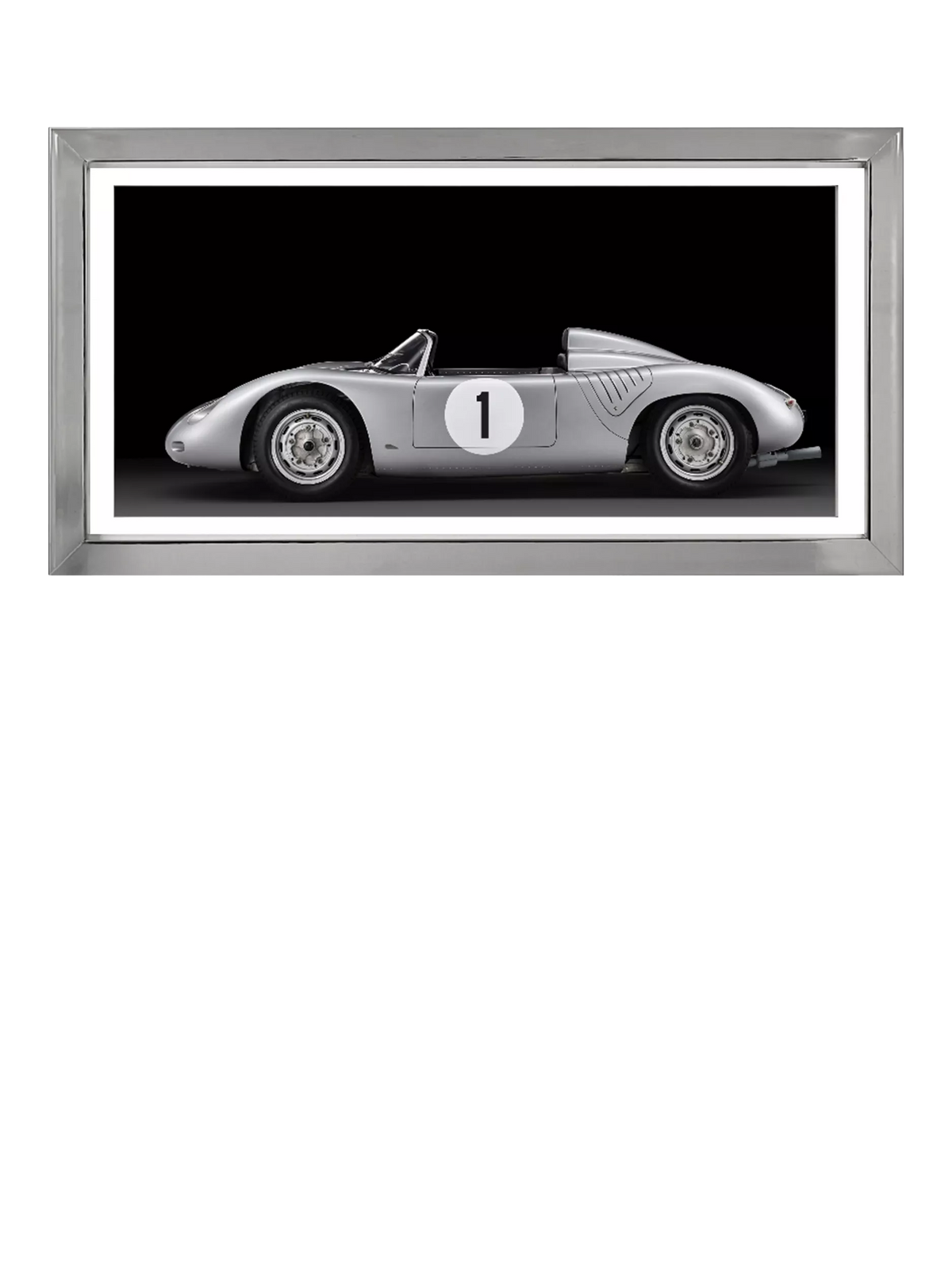 Brookpace Lascelles framed print Porsche 718 RSK 49x99cm, imported from the UK