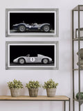Brookpace Lascelles framed print Porsche 718 RSK 49x99cm, imported from the UK