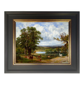 Brookpace Lascelles Scottish Landscape framed canvas print 55x65cm (British brand)