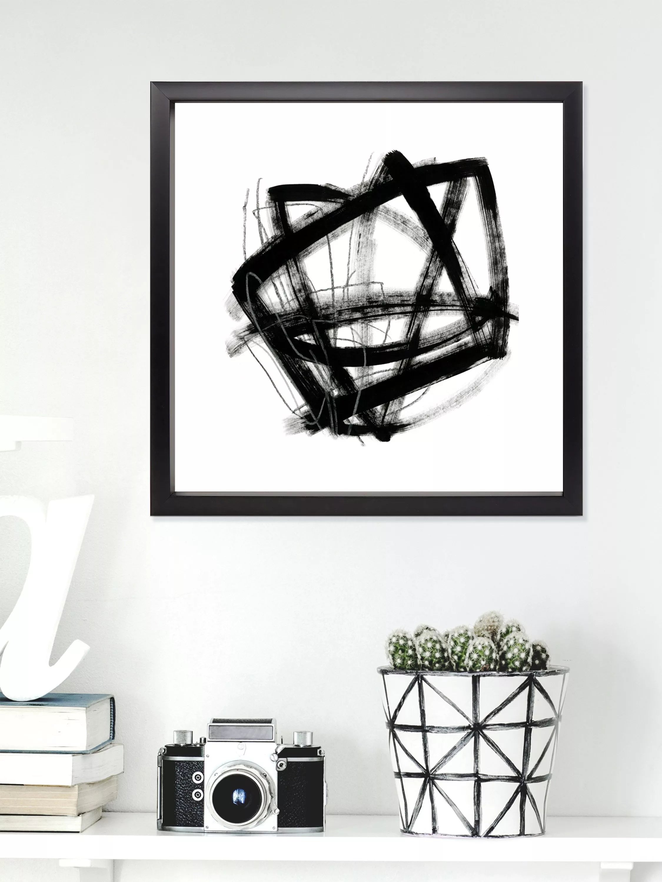 Brookpace Lascelles Tessellation III framed print 53cm (British brand)