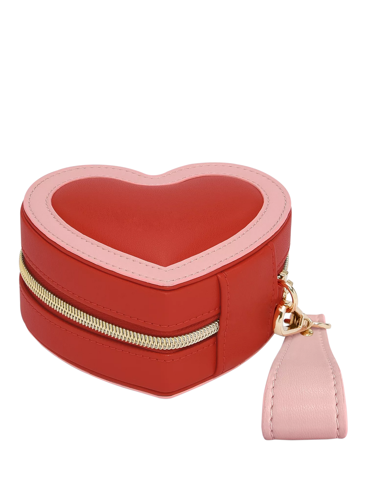 Stackers Heart Jewellery Box red, imported from the UK