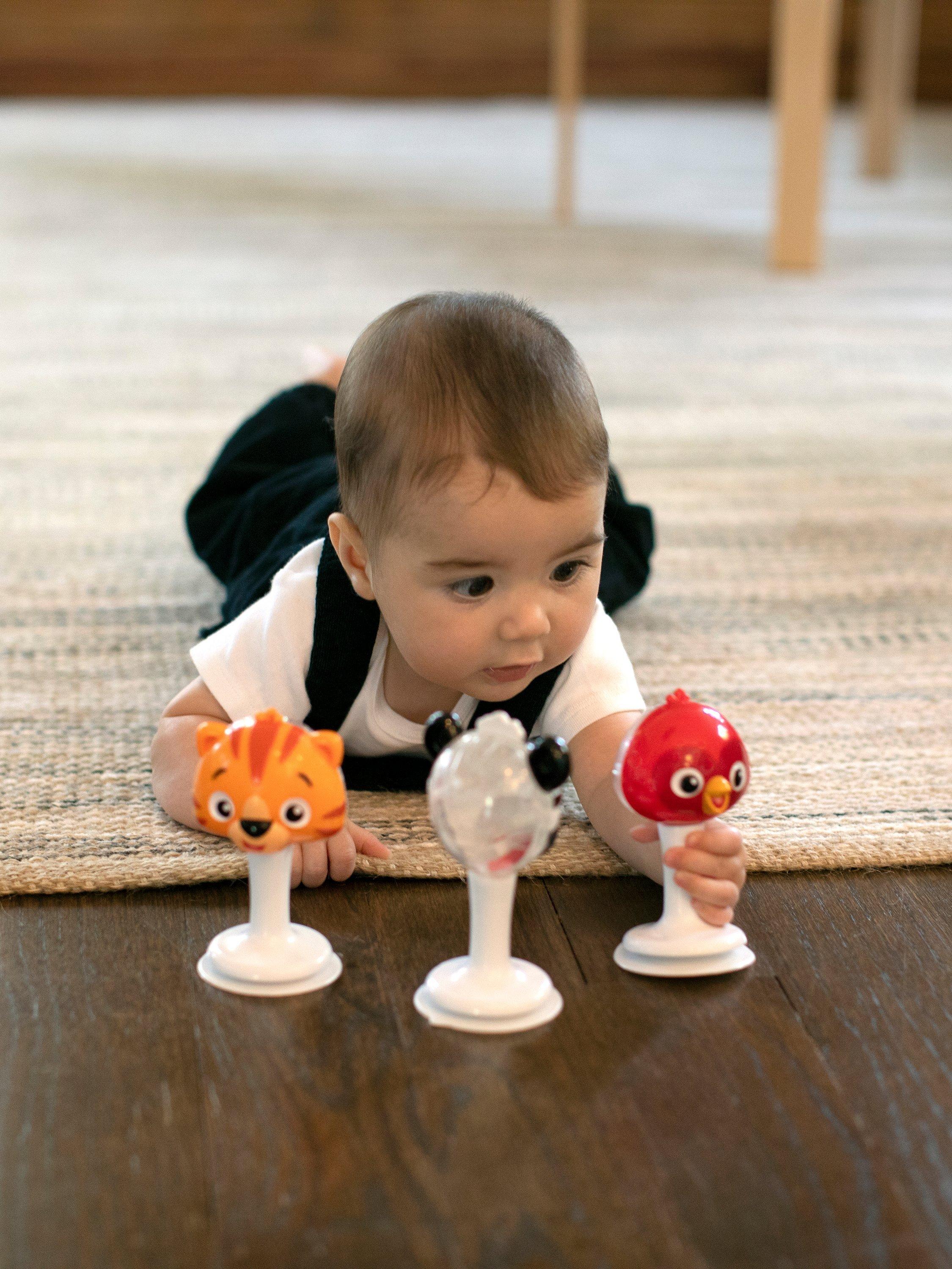 Baby Einstein rattle set of 3, multicoloured, UK version