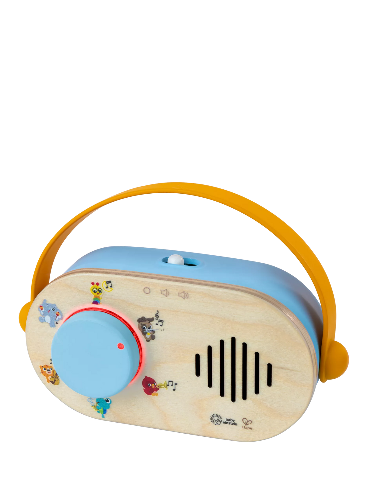 Baby Einstein + Hape discovery toy radio with 40+ sounds - British product