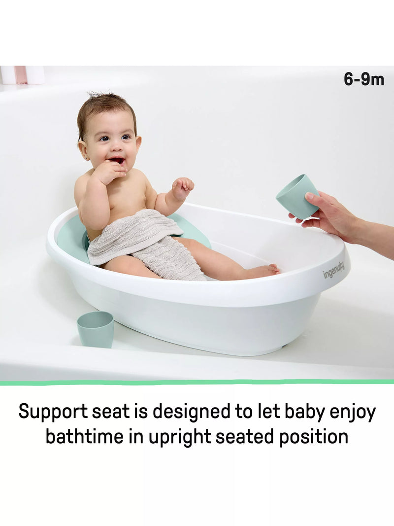 Ingenuity 4-in-1 baby bath with sling and support, UK version