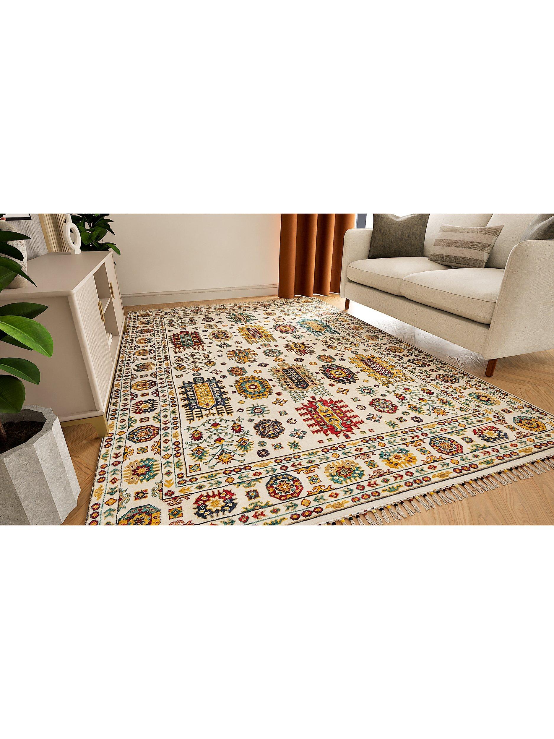 Gooch Luxury Malaki wool-rich rug 230x160cm (British brand)