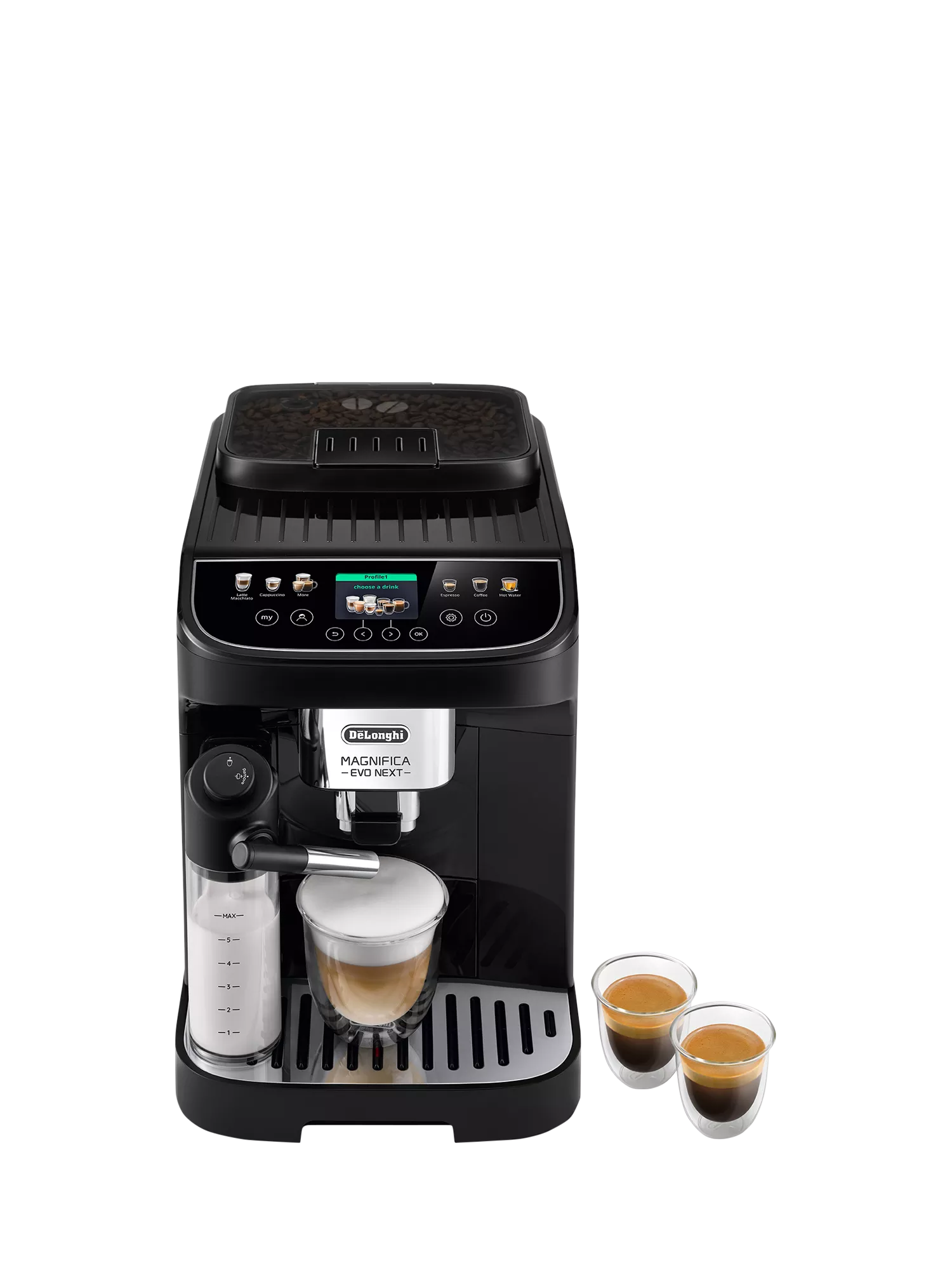 De'Longhi Magnifica Evo Next bean to cup coffee machine black, imported from the UK