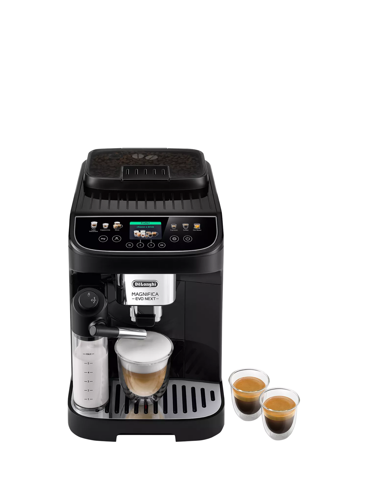 De'Longhi Magnifica Evo Next bean to cup coffee machine black, imported from the UK