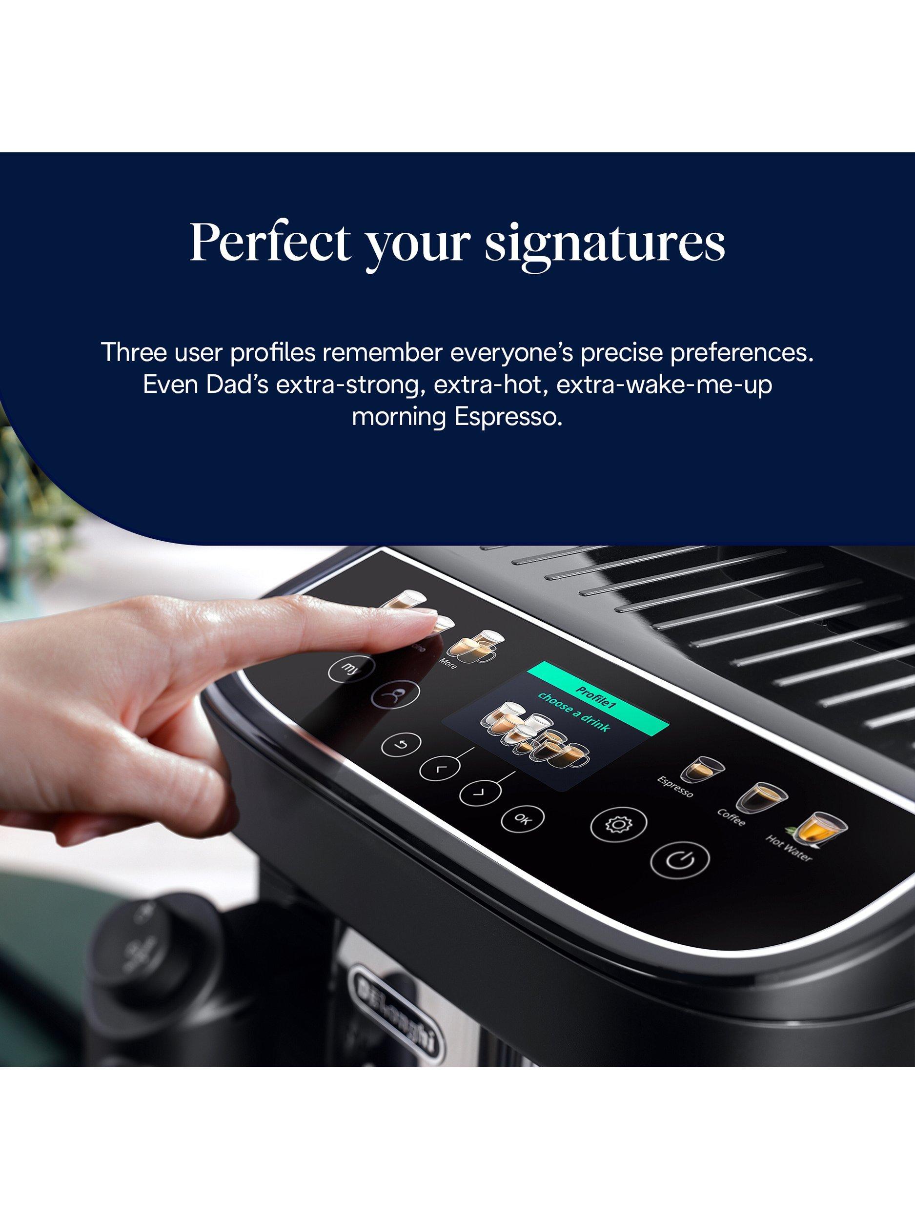De'Longhi Magnifica Evo Next bean to cup coffee machine black, imported from the UK