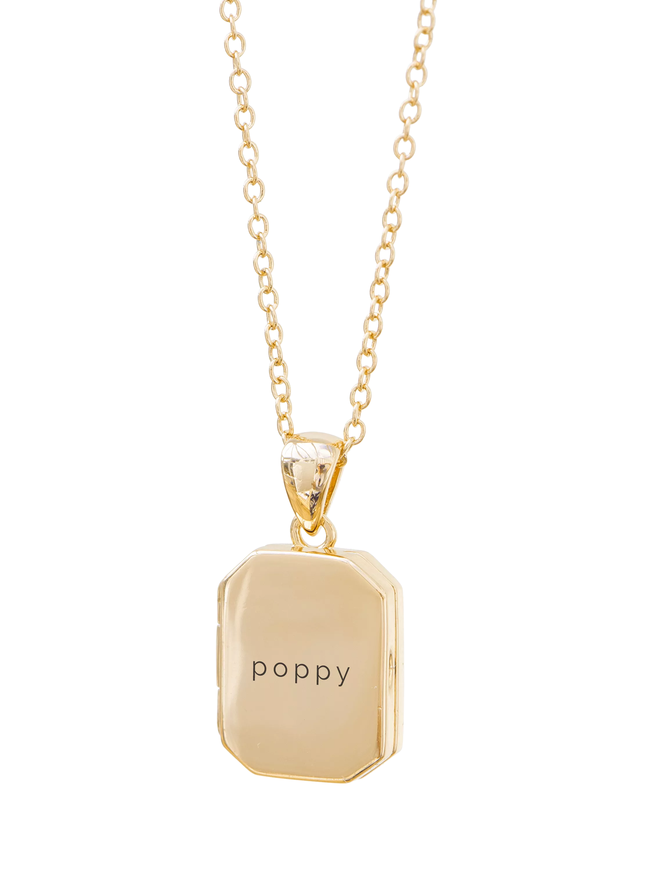 Treat Republic personalised gold photo locket necklace - British product