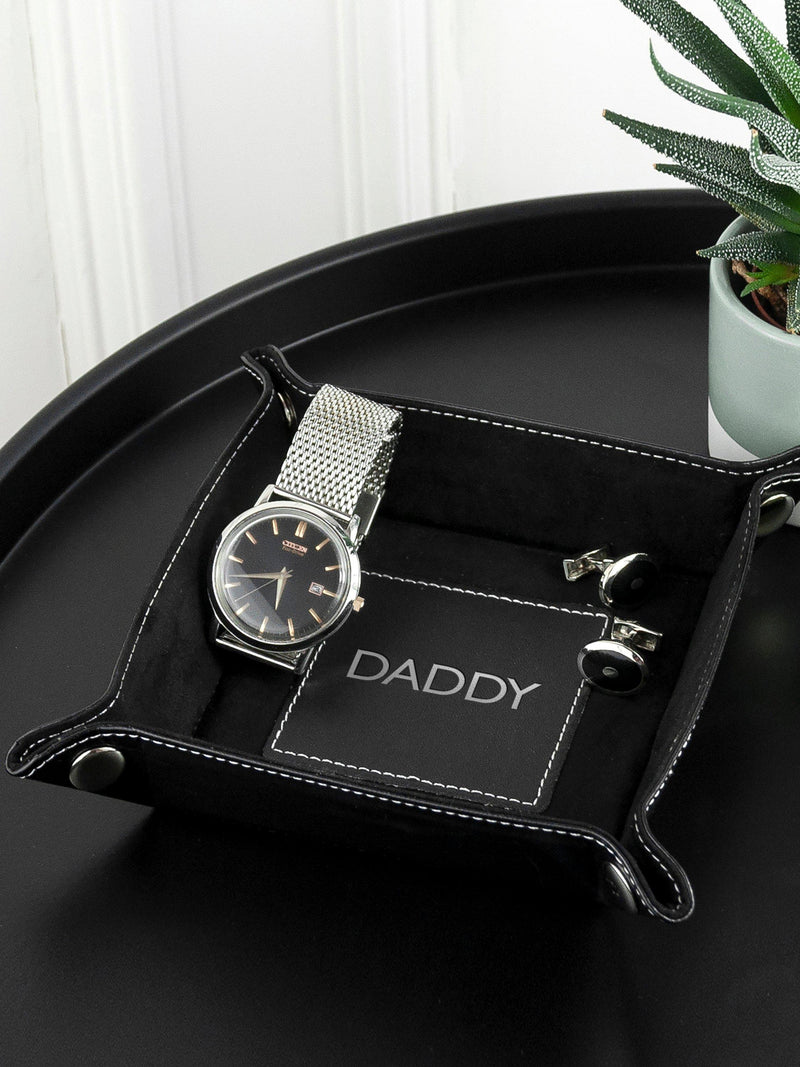 Treat Republic personalised valet tray with initials - British product